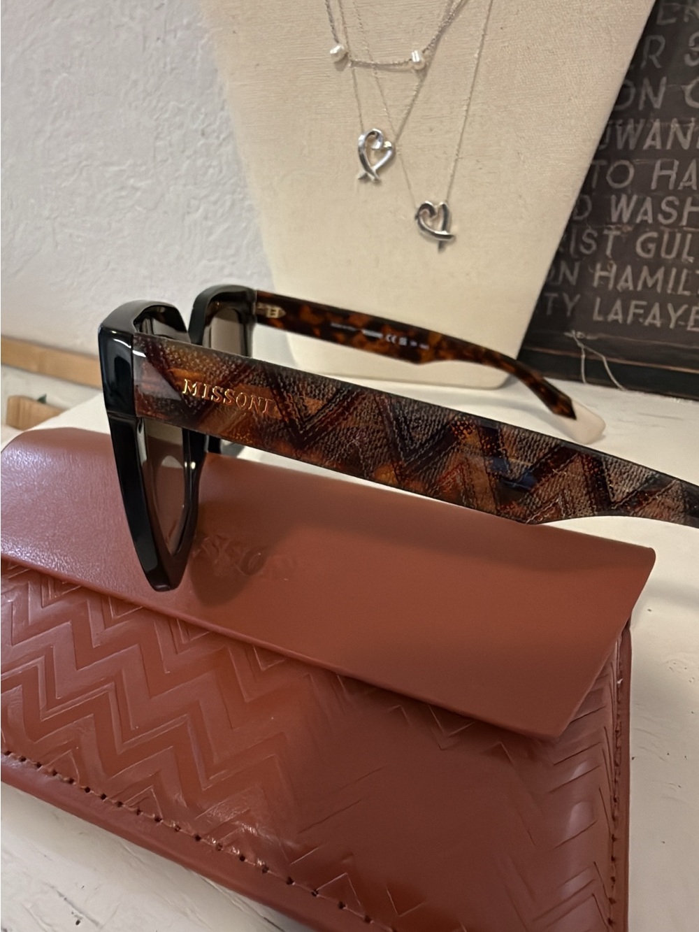 Missoni patterned women’s MIS 0126 S sunglasses new in case - Picture 6 of 14